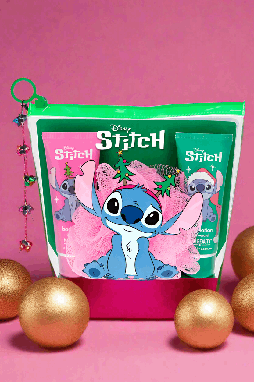 Disney Stitchmas Bath & Body Set