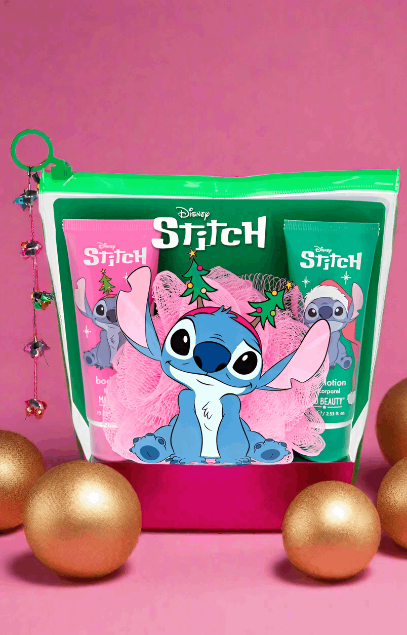 Disney Stitchmas Bath & Body Set