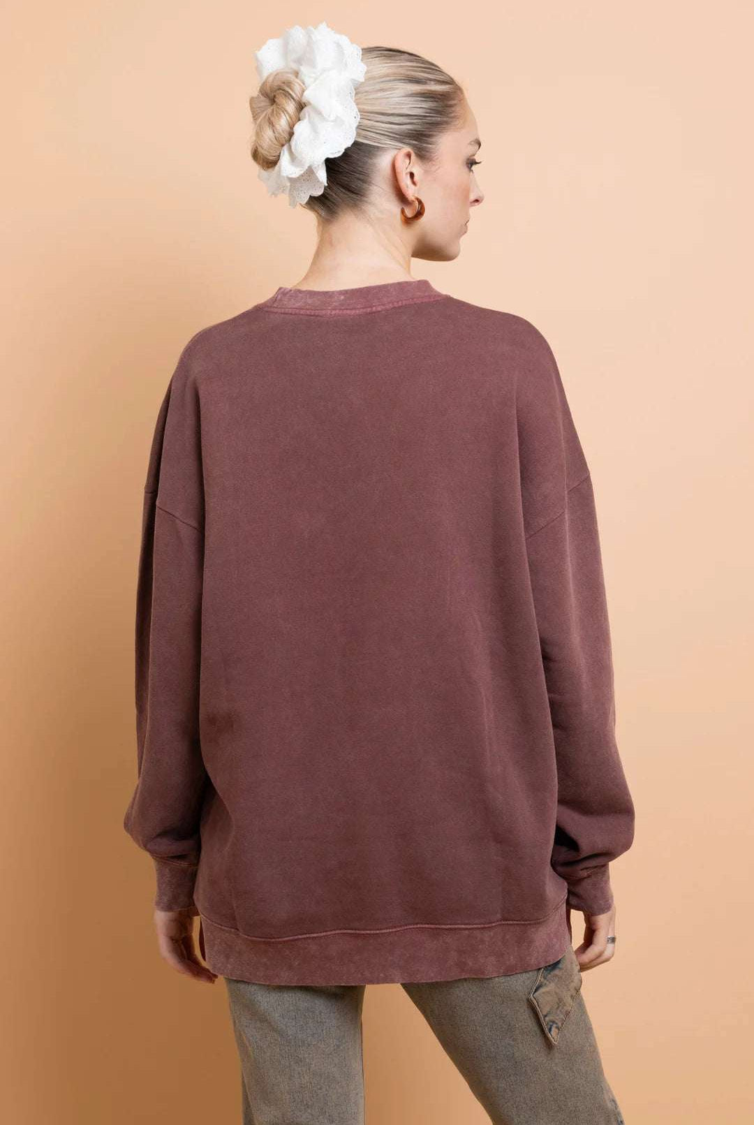 Daisy Street States and Stars Vintage Sweater Sweater by Daisy Street as seen on celebrities