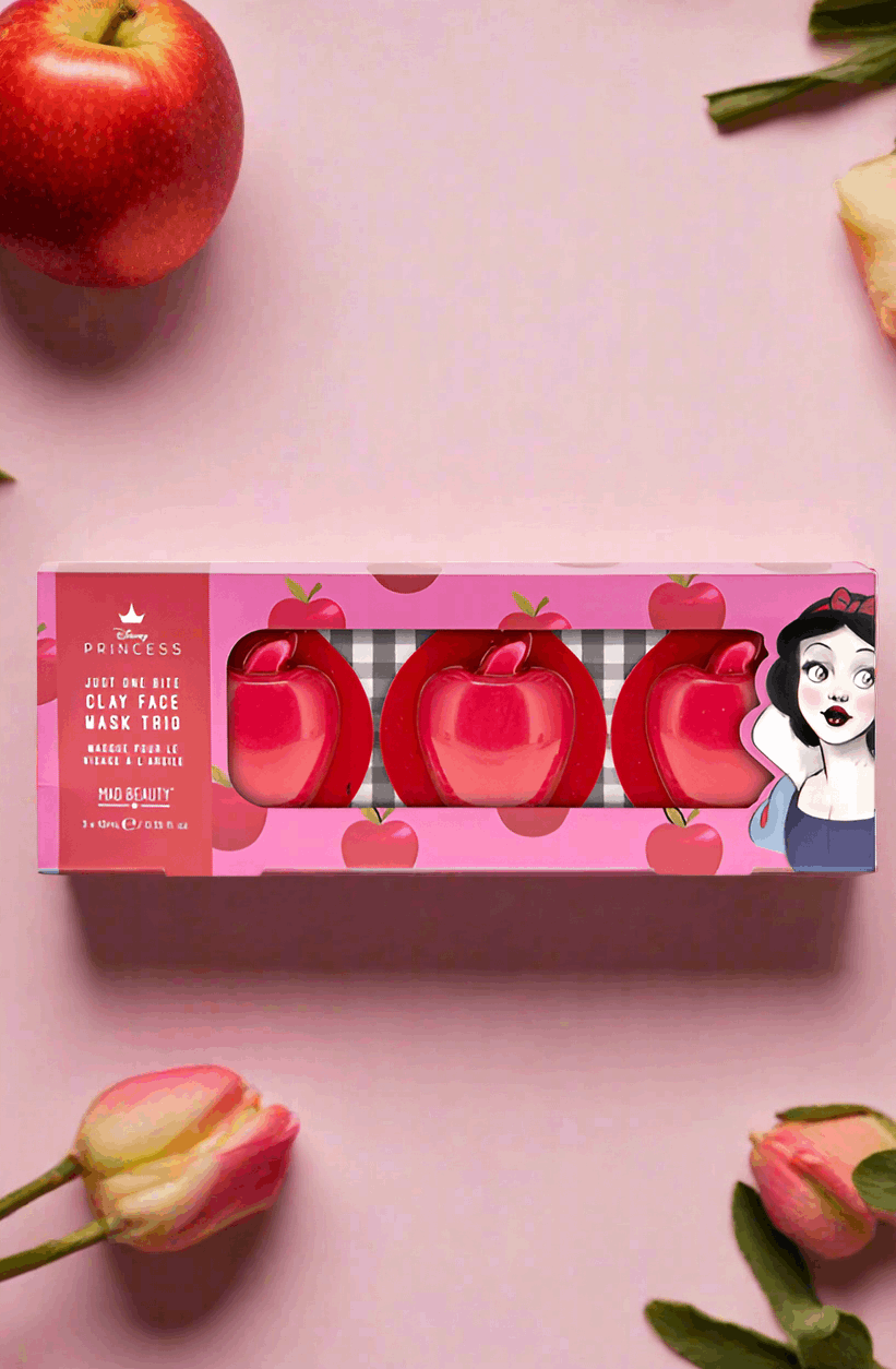 Disney Snow White Clay Mask Trio Hand Sanitizer by Mad Beauty as seen on celebrities