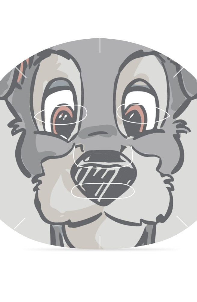 Disney Lady & The Tramp Cosmetic Sheet Mask Duo Face Mask by Mad Beauty as seen on celebrities