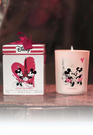 Maison Francal Disney Mickey & Minnie Love in Paris Natural Scented Candle