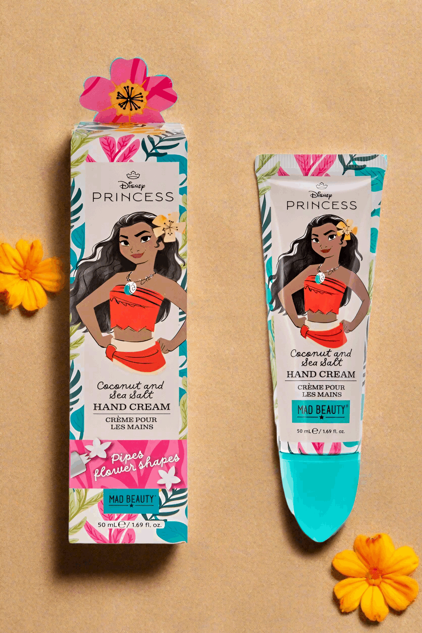 Disney Moana Flower Hand Cream Hand Cream by Mad Beauty as seen on celebrities
