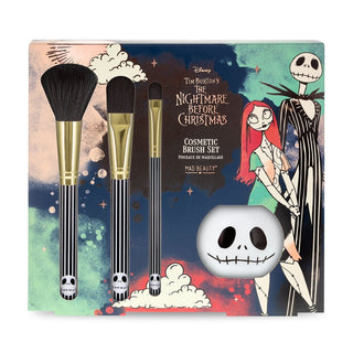 Disney Nightmare Before Christmas Cosmetic Brush Set & Holder