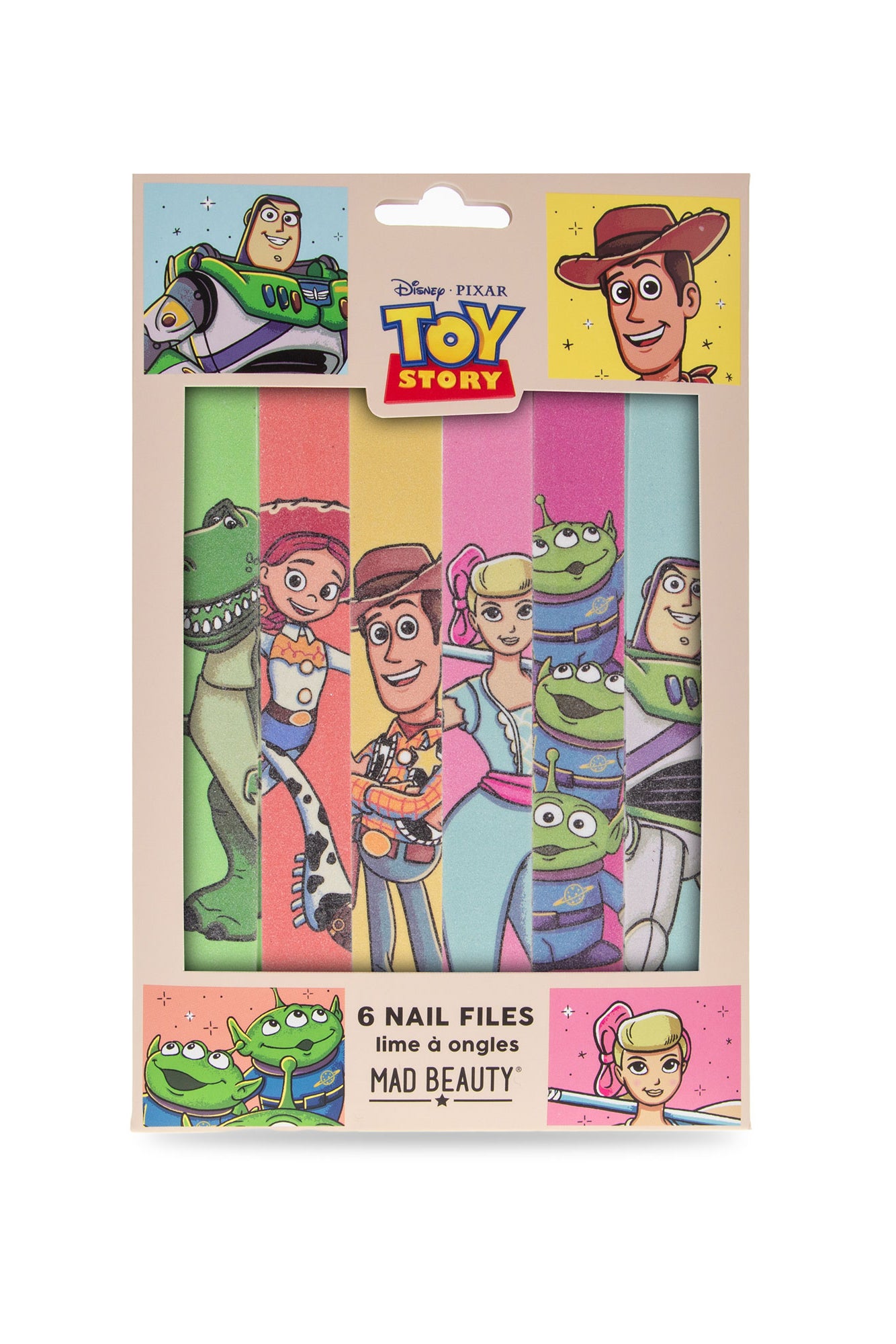 Mad Beauty Disney Pixar Toy Story Nail Files (6 pack)