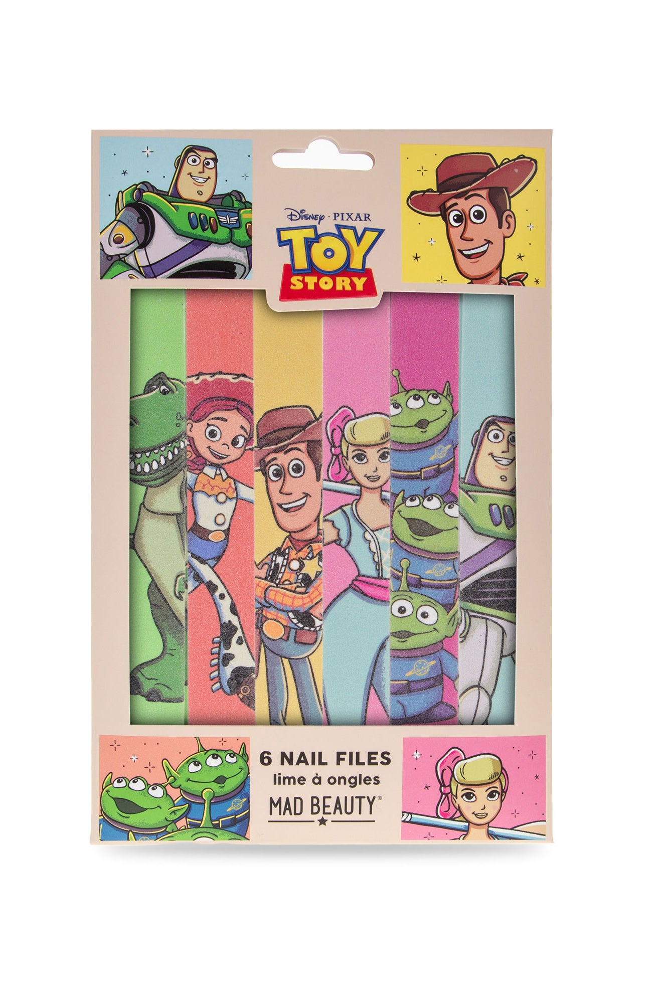 Mad Beauty Disney Pixar Toy Story Nail Files (6 pack)