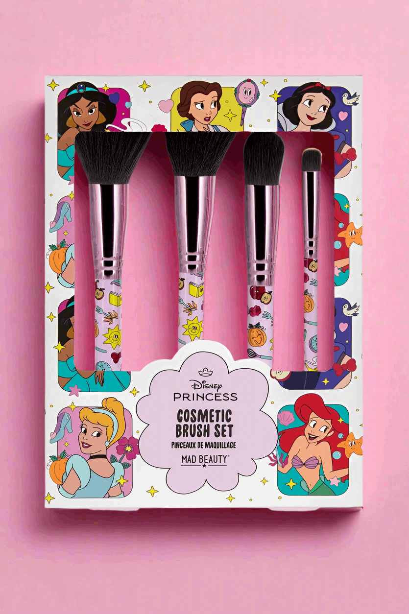 Disney Princess Express Yourself - Cosmetic Brushes Set Makeup Brushes by Mad Beauty as seen on celebrities