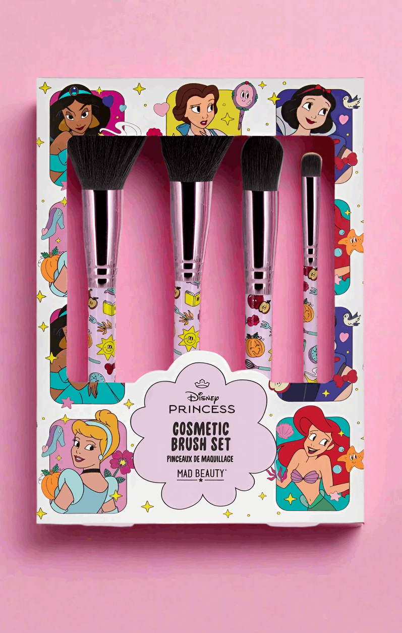Disney Princess Express Yourself - Cosmetic Brushes Set Makeup Brushes by Mad Beauty as seen on celebrities