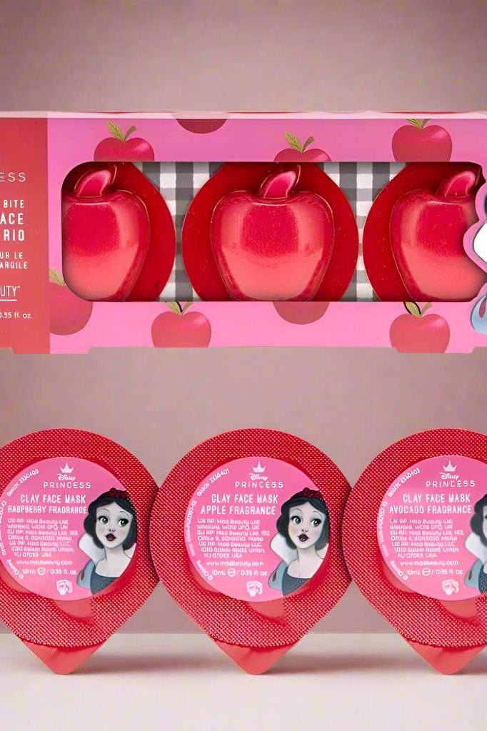 Disney Snow White Clay Mask Trio Hand Sanitizer by Mad Beauty as seen on celebrities