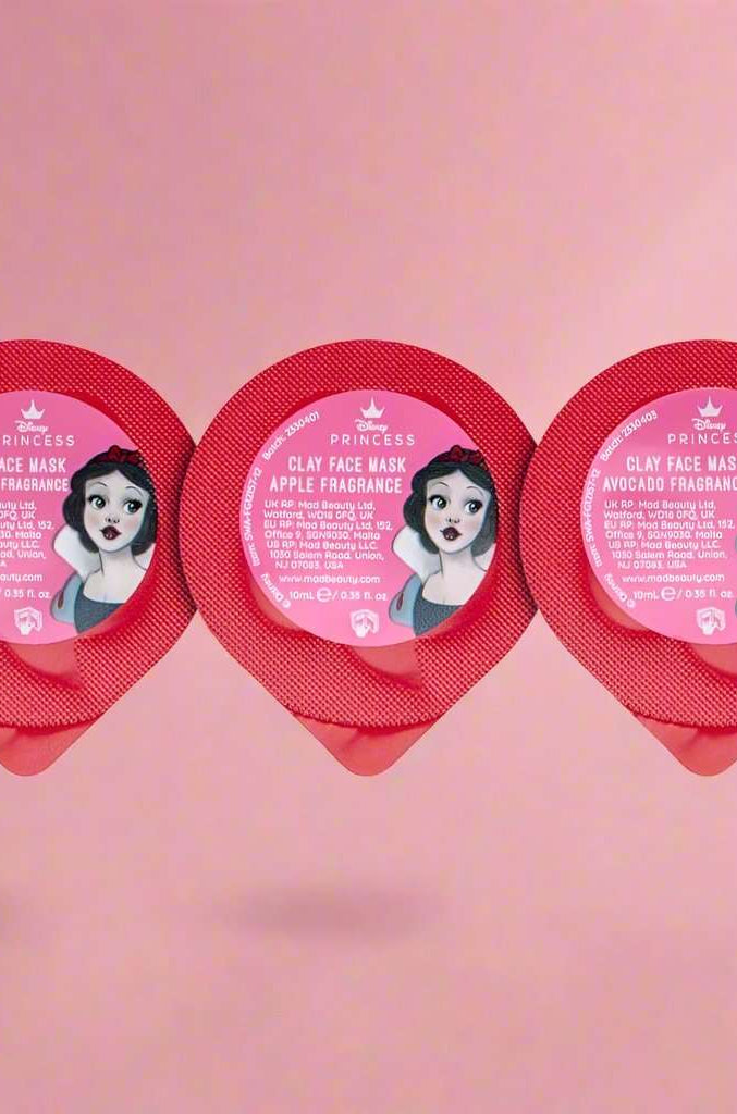 Disney Snow White Clay Mask Trio Hand Sanitizer by Mad Beauty as seen on celebrities