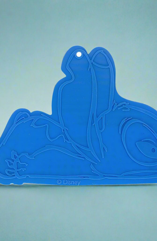 Disney Stitch Denim Cosmetic Brush Cleaning Pad Makeup Kit by Mad Beauty as seen on celebrities