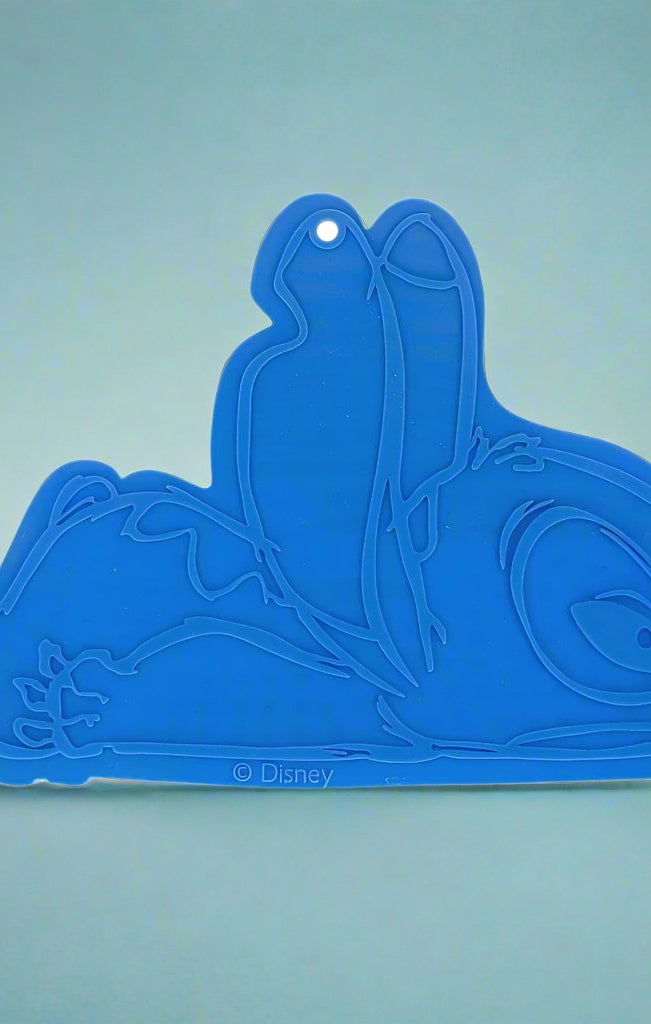 Disney Stitch Denim Cosmetic Brush Cleaning Pad Makeup Kit by Mad Beauty as seen on celebrities