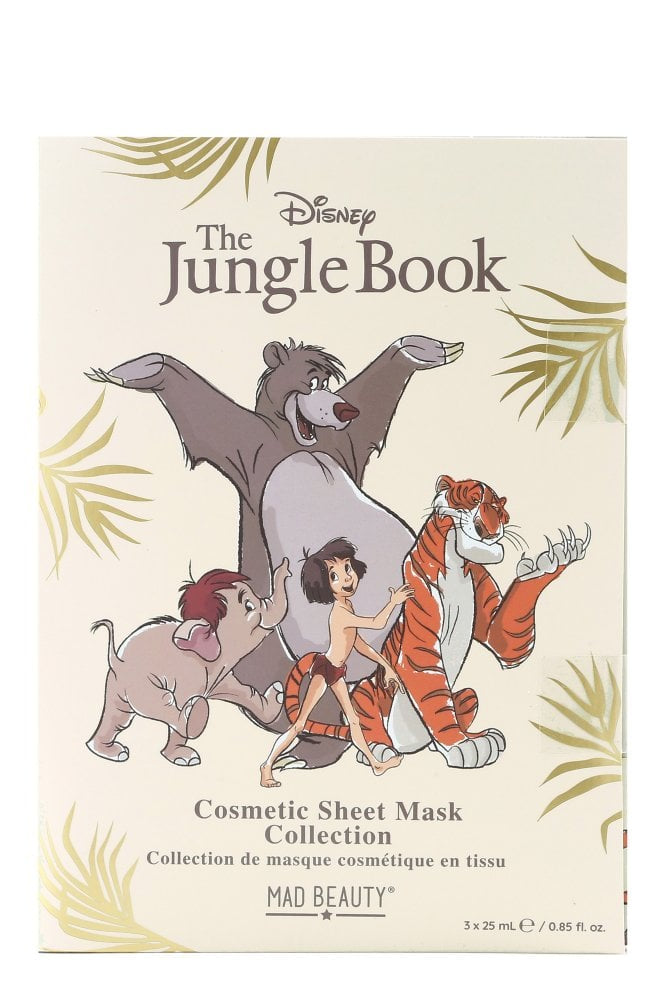 Disney The Jungle Book Cosmetic Sheet Mask Collection Face Mask by Mad Beauty as seen on celebrities