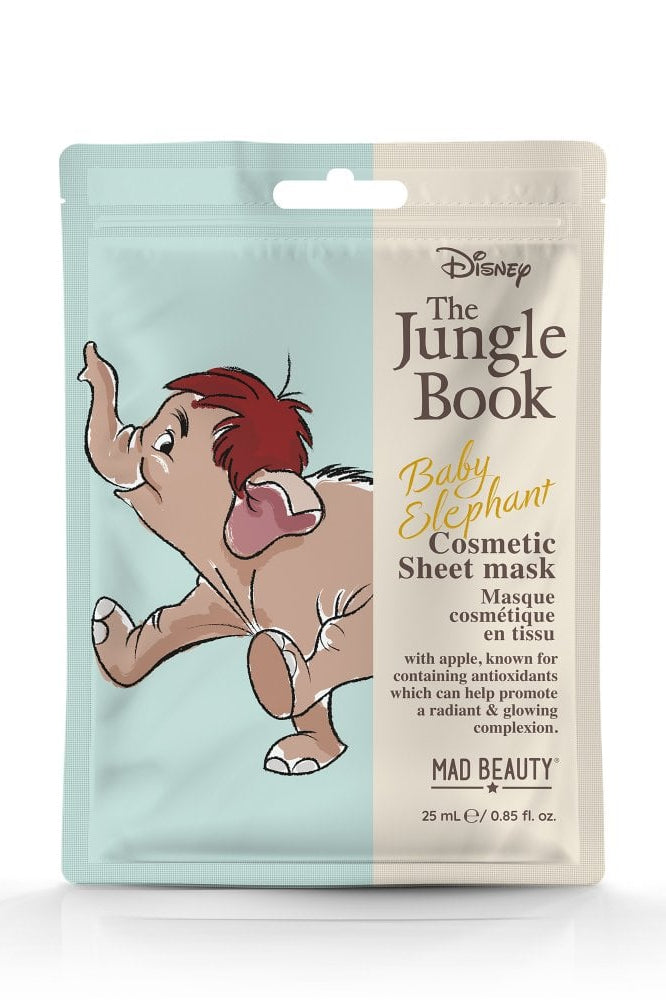 Disney The Jungle Book Cosmetic Sheet Mask Collection Face Mask by Mad Beauty as seen on celebrities