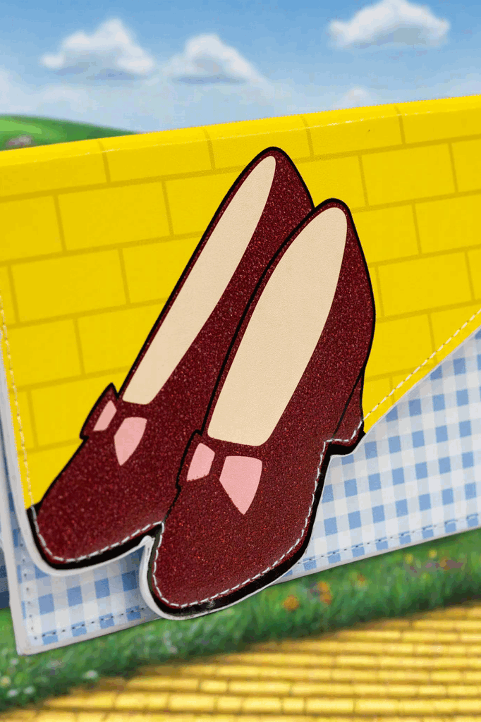 Buckle Down Products Wizard of Oz Fold Over Wallet Clutch Bag by Buckle Down Products as seen on celebrities