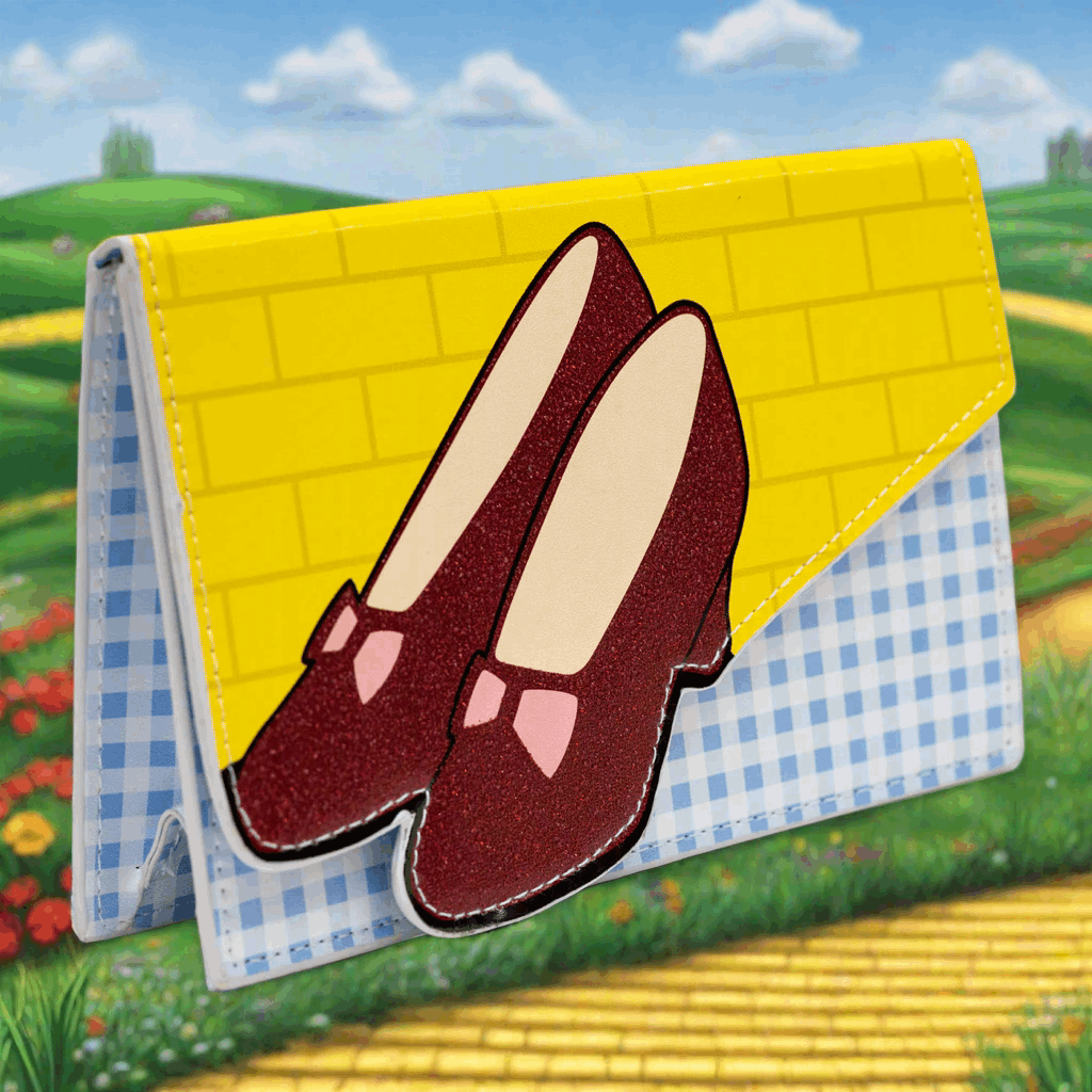 Buckle Down Products Wizard of Oz Fold Over Wallet Clutch Bag by Buckle Down Products as seen on celebrities