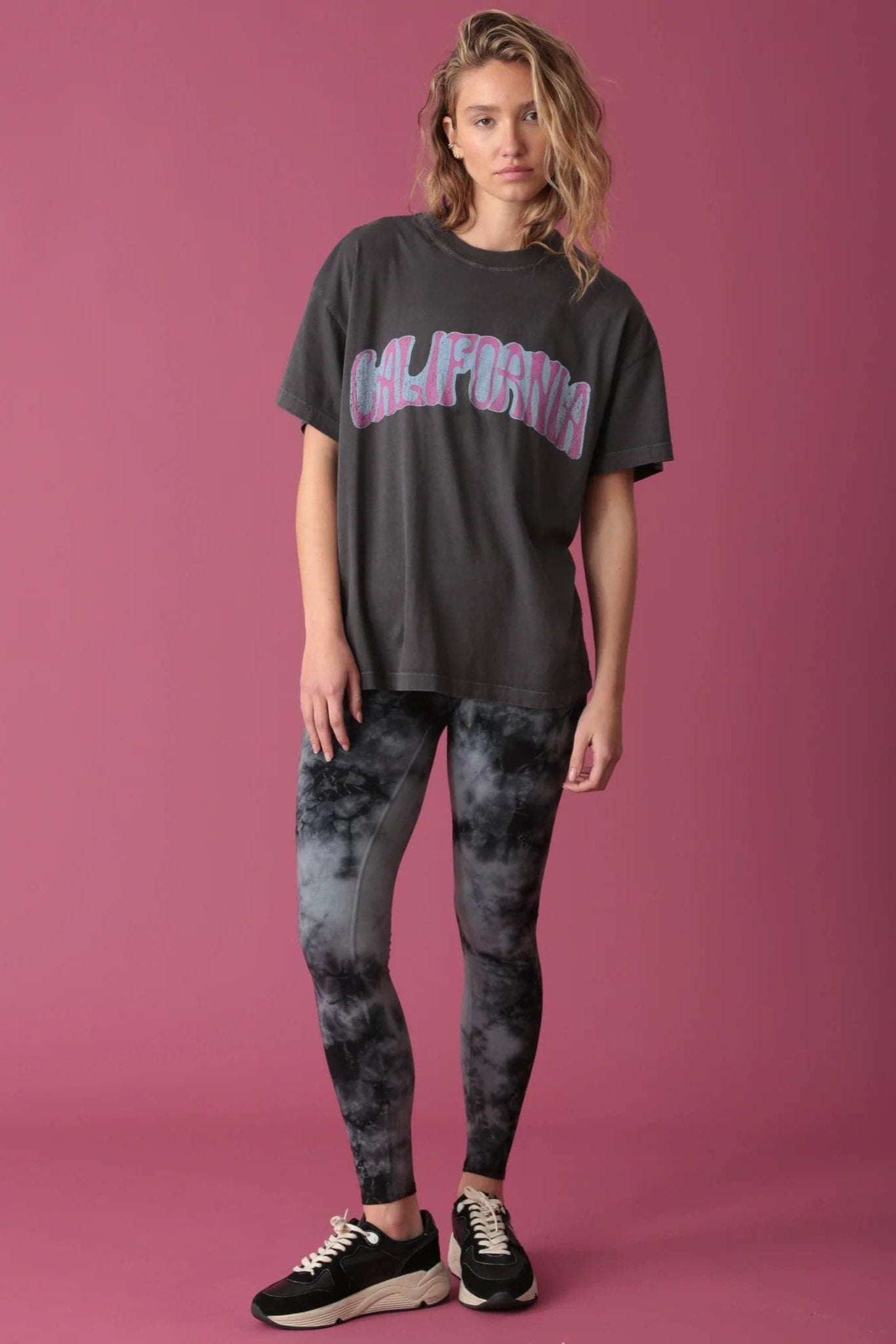 Electric & Rose Signature California Slogan Tee T-Shirts by Electric and Rose as seen on celebrities