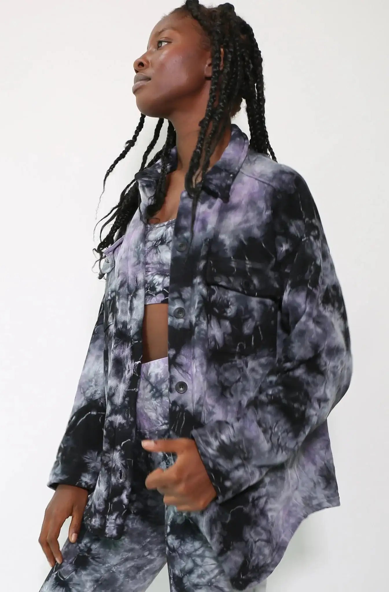 Electric & Rose Soho Sweatshirt Jacket Jacket by Electric and Rose as seen on celebrities