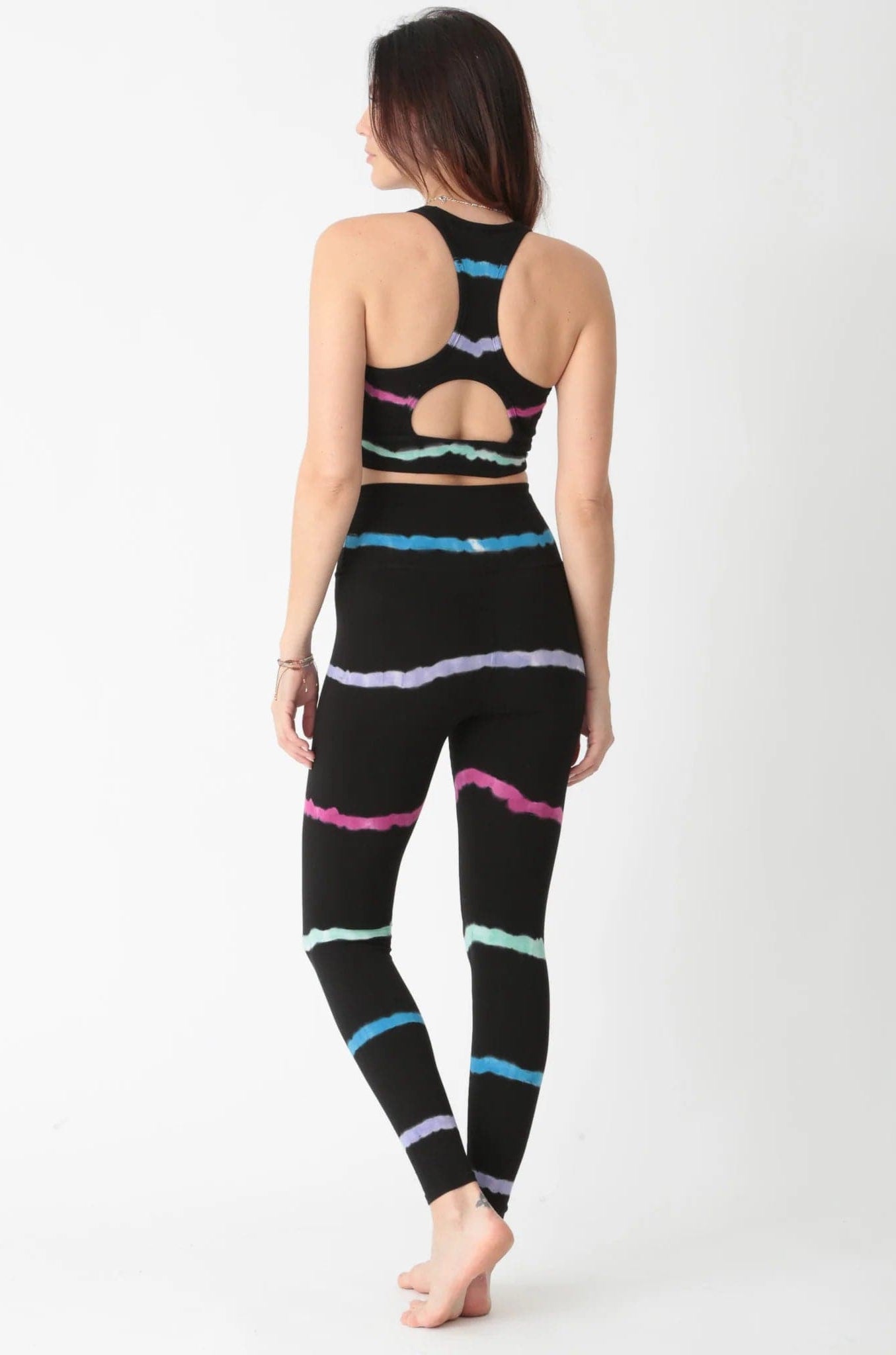 Electric & Rose Sunset Onyx Leggings as seen on Malin Andersson Leggings by Electric and Rose as seen on celebrities