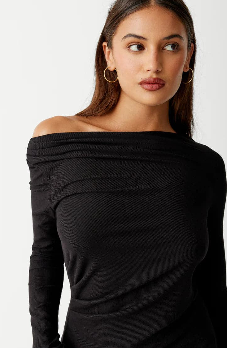 Frankies Bikinis Dahlia Long Sleeve T-Shirt Long Sleeved Top by Frankies Bikinis as seen on celebrities