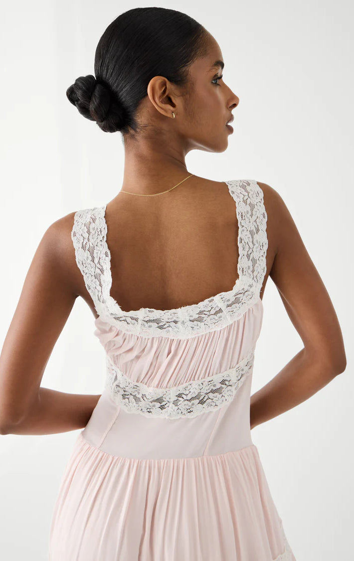 Frankies Bikinis Dakota Maxi Dress in Sweet Dreams Maxi Dress by Frankies Bikinis as seen on celebrities