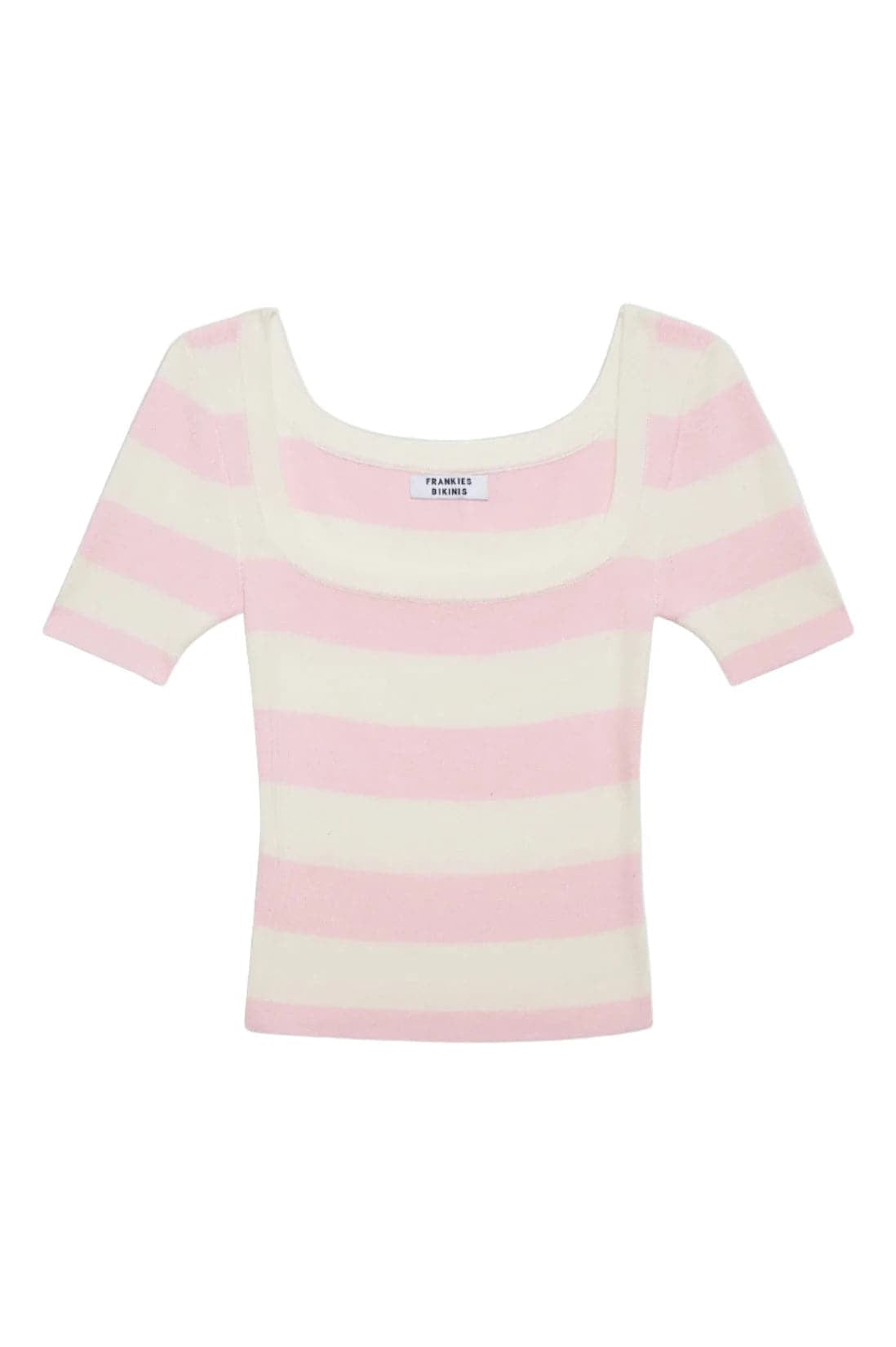 Frankies Bikinis Sunset Ballet Knit Shirt Top by Frankies Bikinis as seen on celebrities