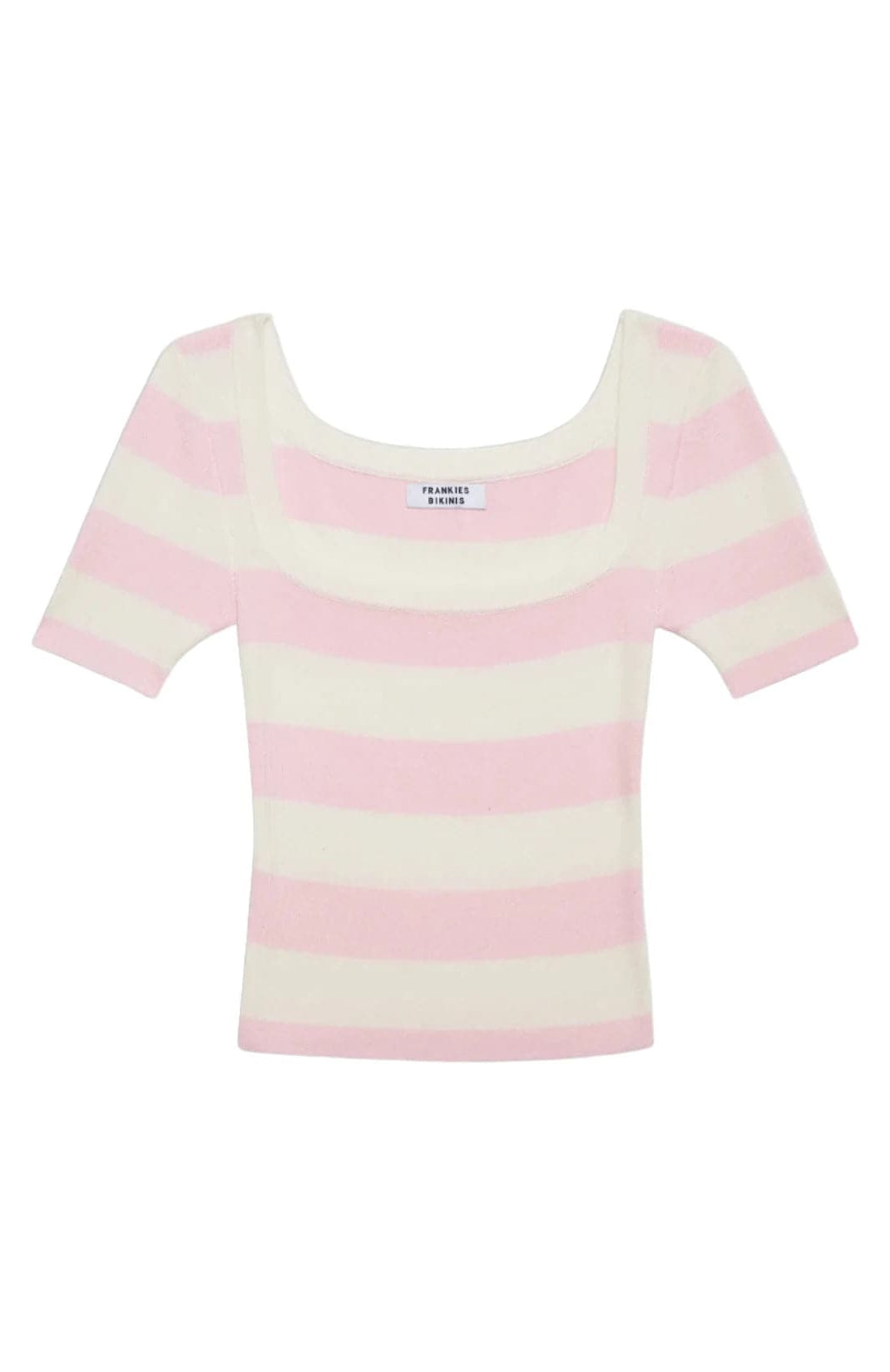 Frankies Bikinis Sunset Ballet Knit Shirt Top by Frankies Bikinis as seen on celebrities