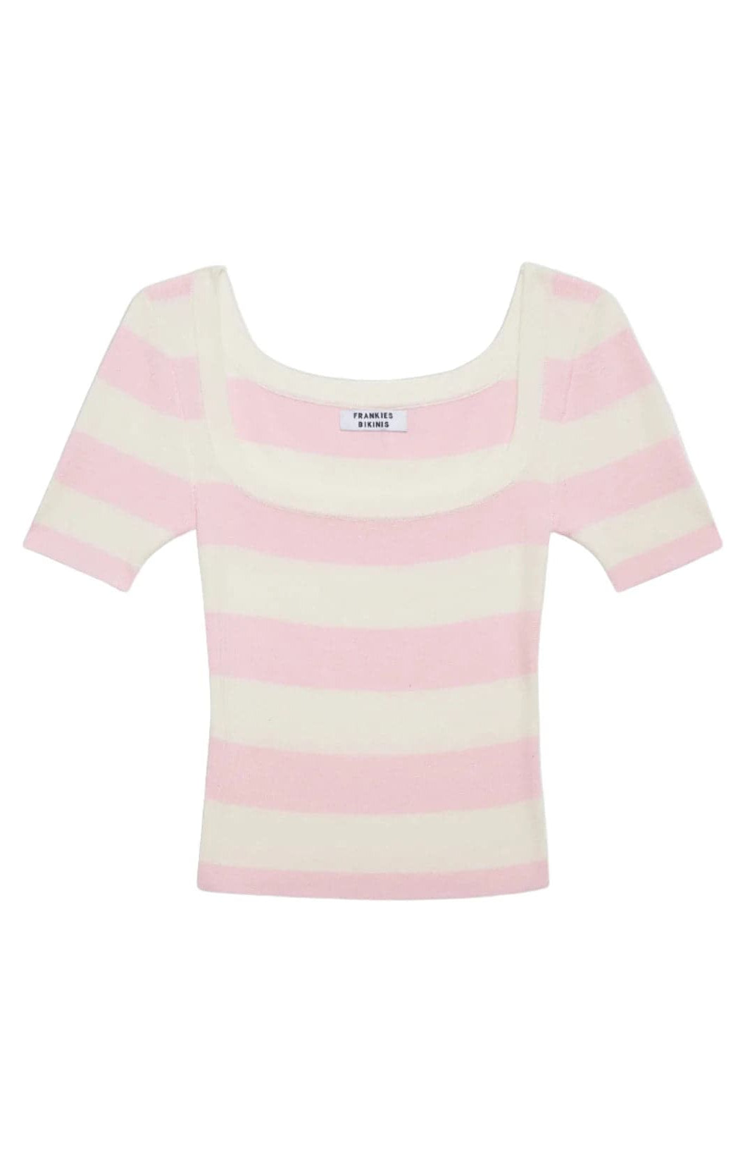 Frankies Bikinis Sunset Ballet Knit Shirt Top by Frankies Bikinis as seen on celebrities