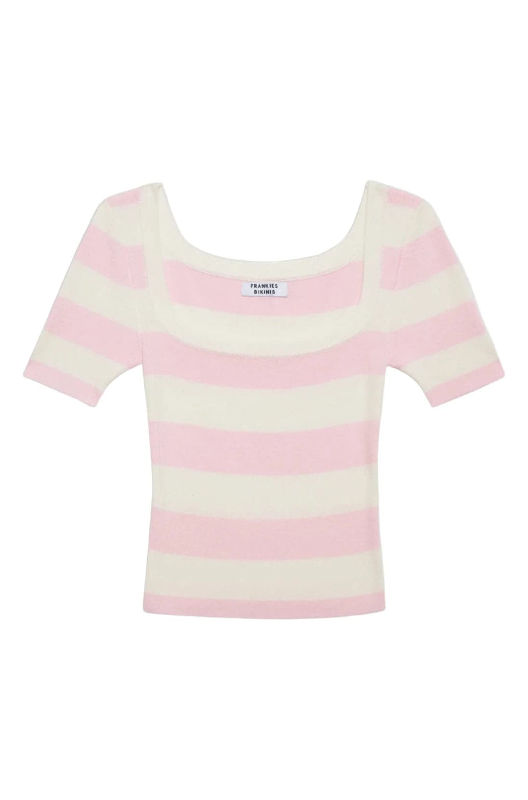 Frankies Bikinis Sunset Ballet Knit Shirt Top by Frankies Bikinis as seen on celebrities