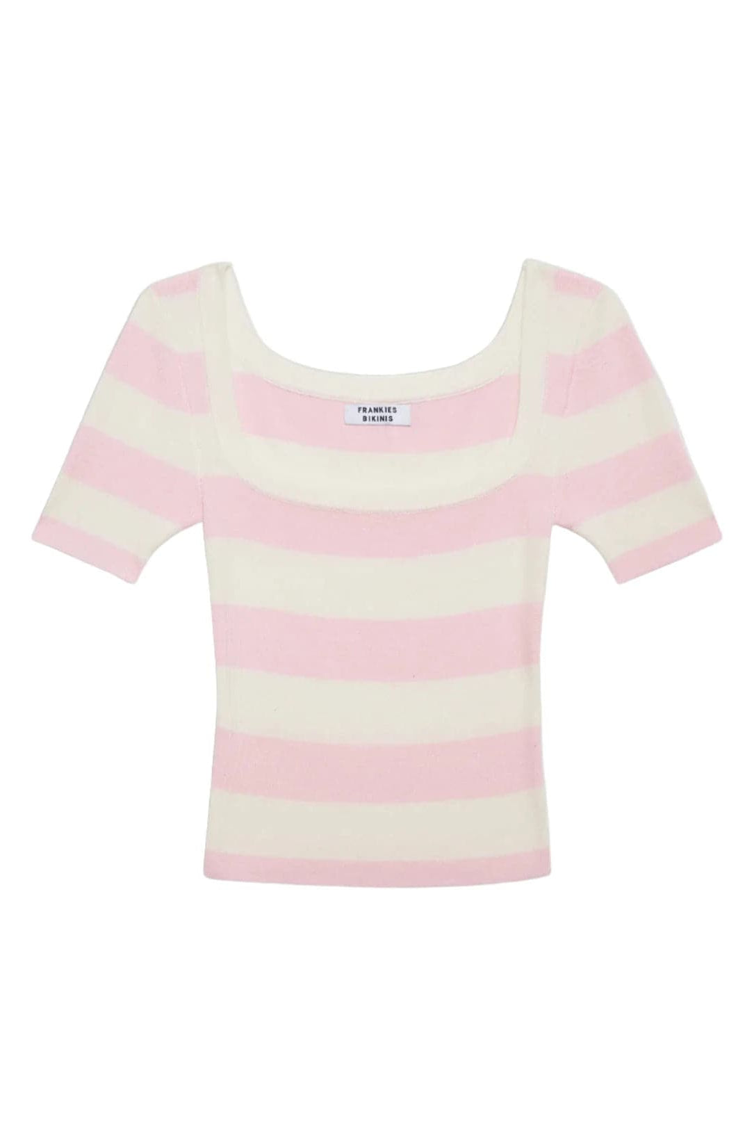 Frankies Bikinis Sunset Ballet Knit Shirt Top by Frankies Bikinis as seen on celebrities