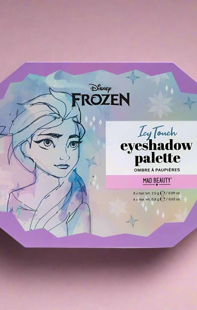 Disney Frozen Icy Touch Eyeshadow Palette Eyeshadow by Mad Beauty as seen on celebrities