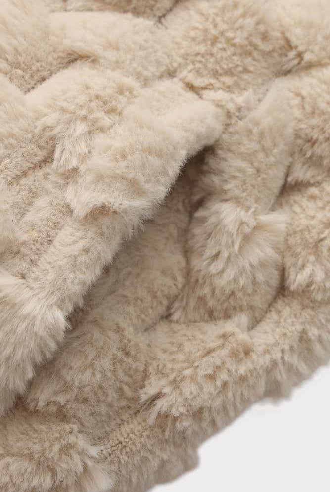 PIXIE & PEACH Beige Freddie Snuggle Borg Top