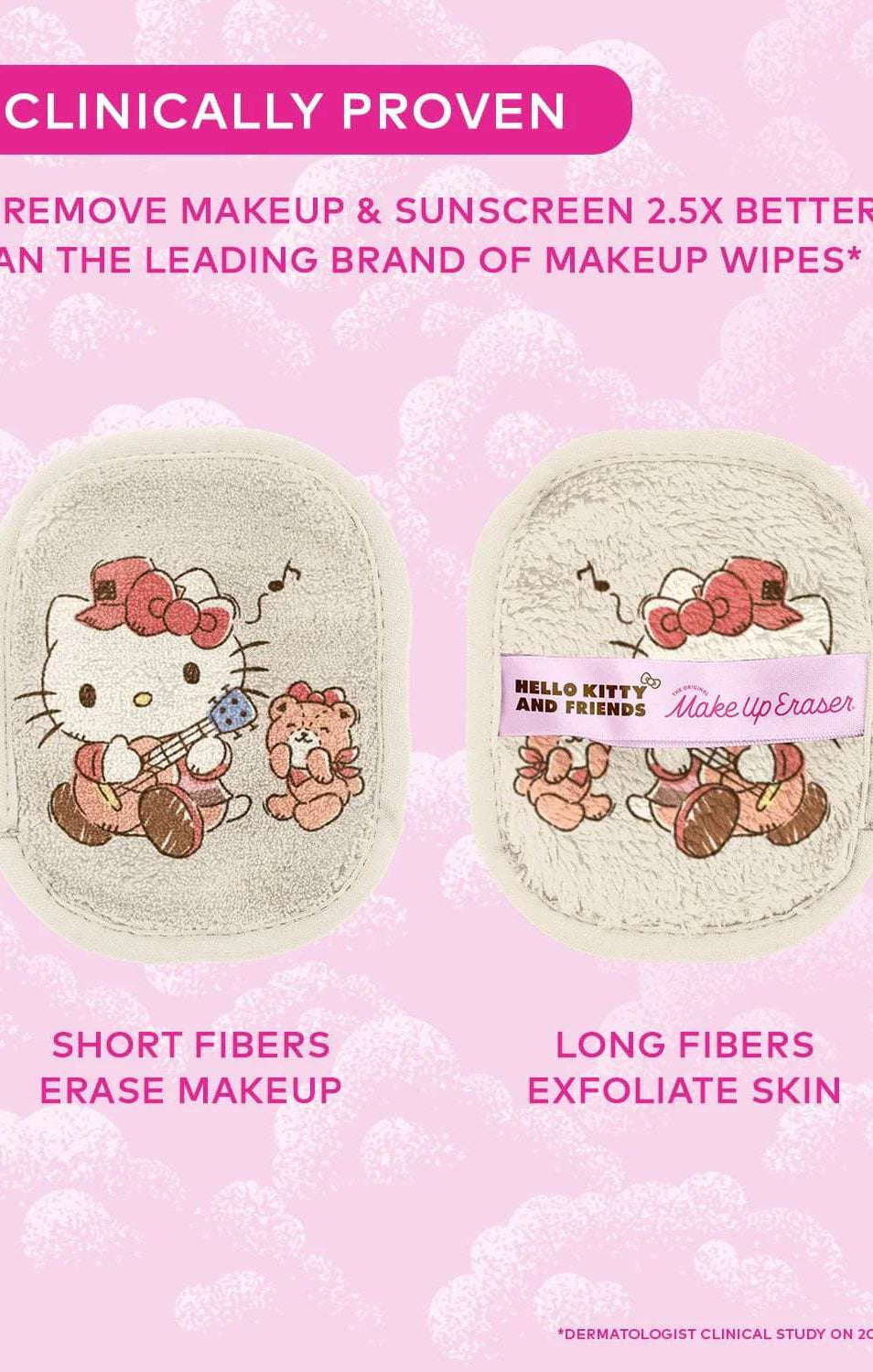 Makeup Eraser Hello Kitty & Friends Camping 7-Day Set © Sanrio Beauty Product by Makeup Eraser as seen on celebrities