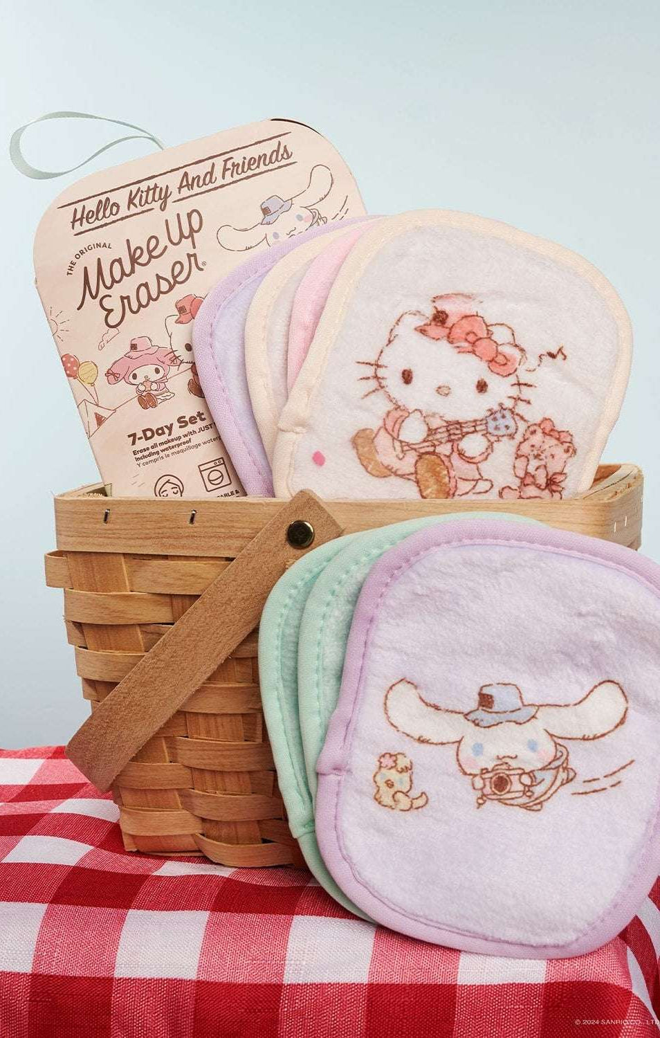 Makeup Eraser Hello Kitty & Friends Camping 7-Day Set © Sanrio Beauty Product by Makeup Eraser as seen on celebrities