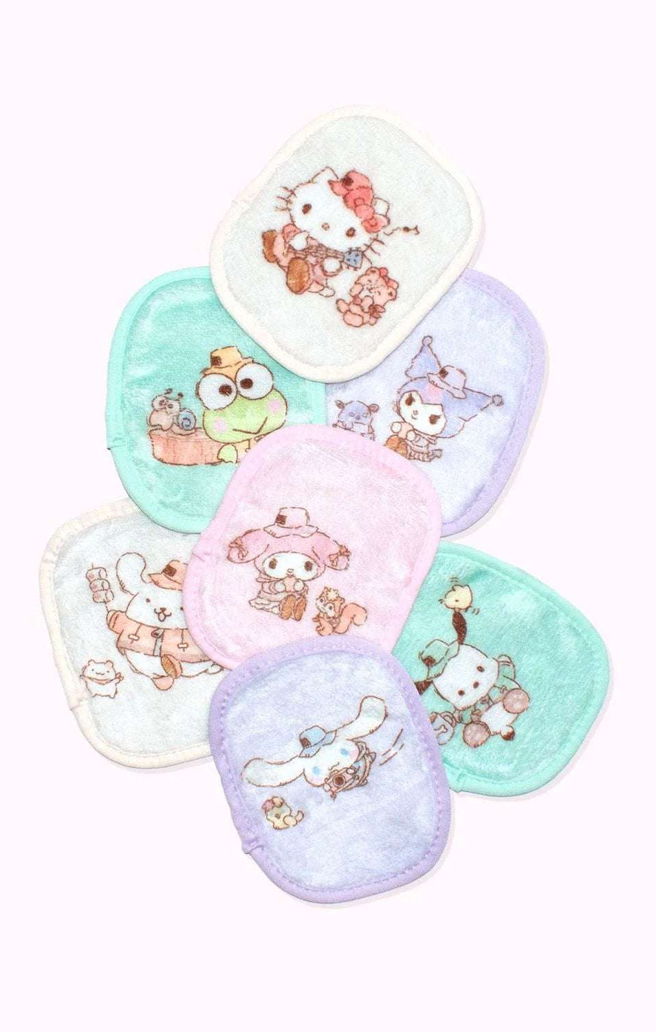 Makeup Eraser Hello Kitty & Friends Camping 7-Day Set © Sanrio Beauty Product by Makeup Eraser as seen on celebrities