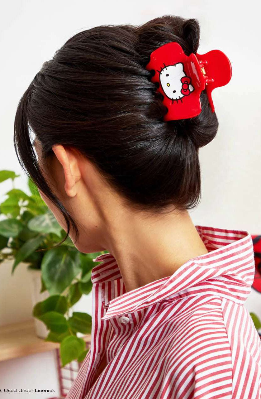 Hello Kitty x Kitsch Cloud Clip - Kitty Face Hair Band by Kitsch as seen on celebrities