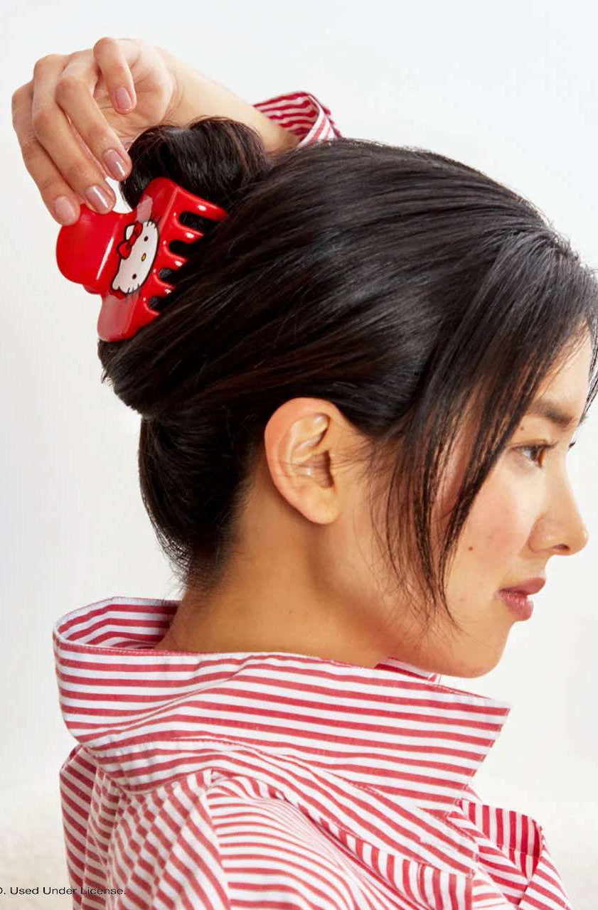 Hello Kitty x Kitsch Cloud Clip - Kitty Face Hair Band by Kitsch as seen on celebrities