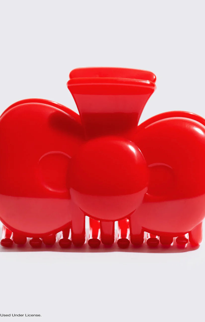 Hello Kitty x Kitsch Recycled Plastic Bow Shape Claw Clip Hair Band by Kitsch as seen on celebrities