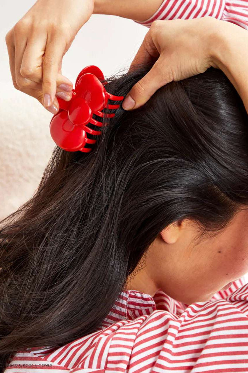 Hello Kitty x Kitsch Recycled Plastic Bow Shape Claw Clip Hair Band by Kitsch as seen on celebrities