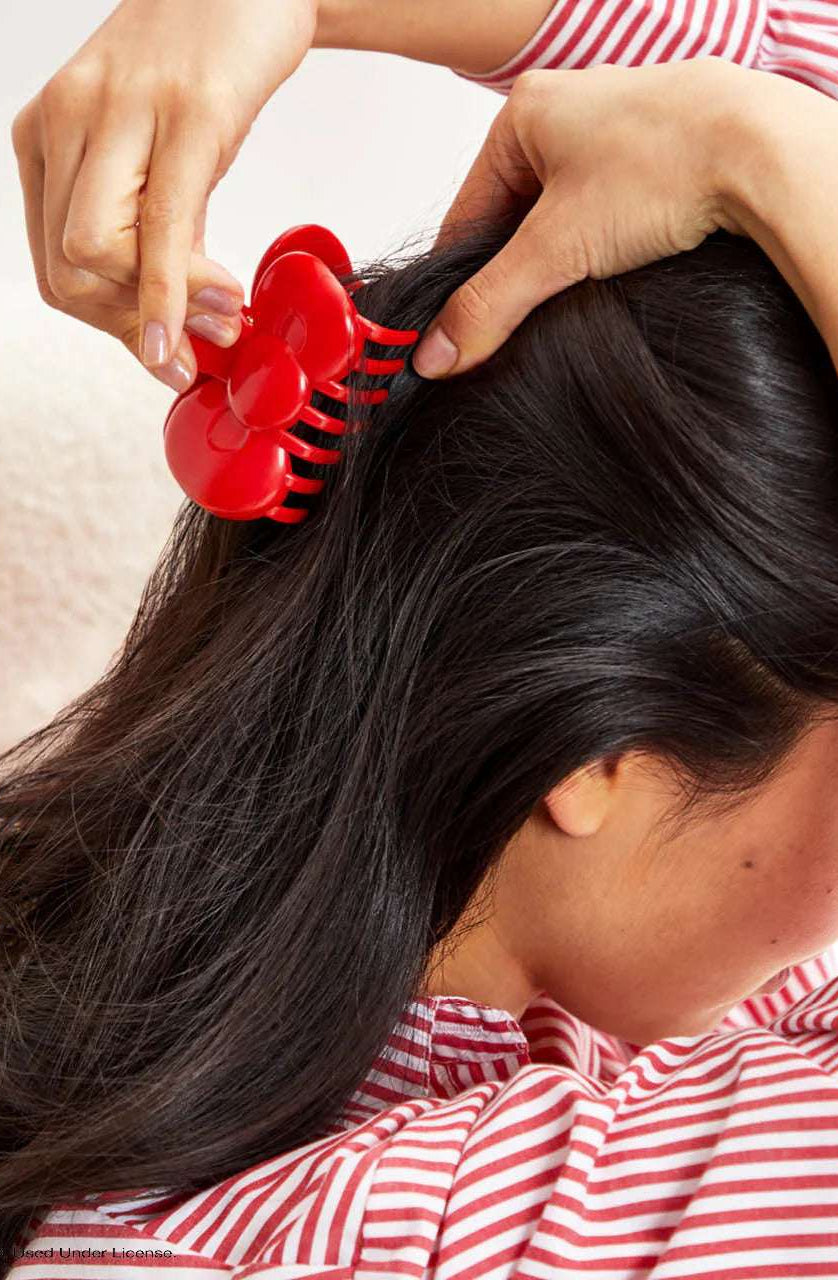 Hello Kitty x Kitsch Recycled Plastic Bow Shape Claw Clip Hair Band by Kitsch as seen on celebrities