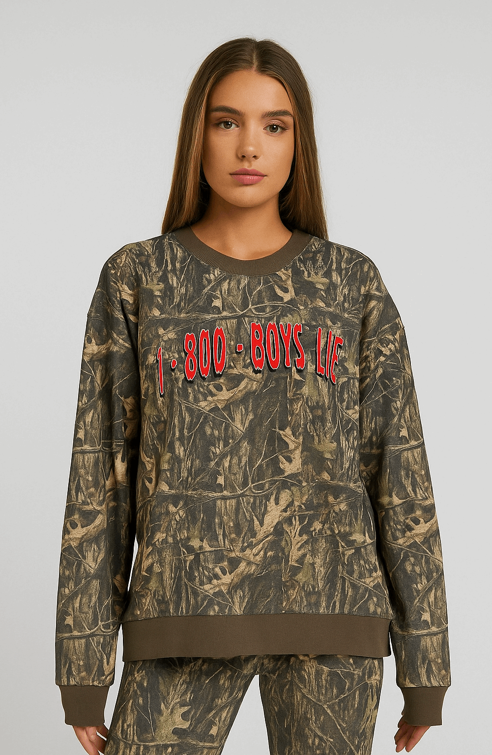 Boys Lie 1-800 Manhunt Kara Crewneck Sweater