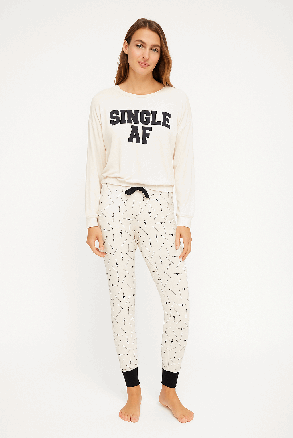Wildfox Single AF Pyjamas as seen on Malin Andersson