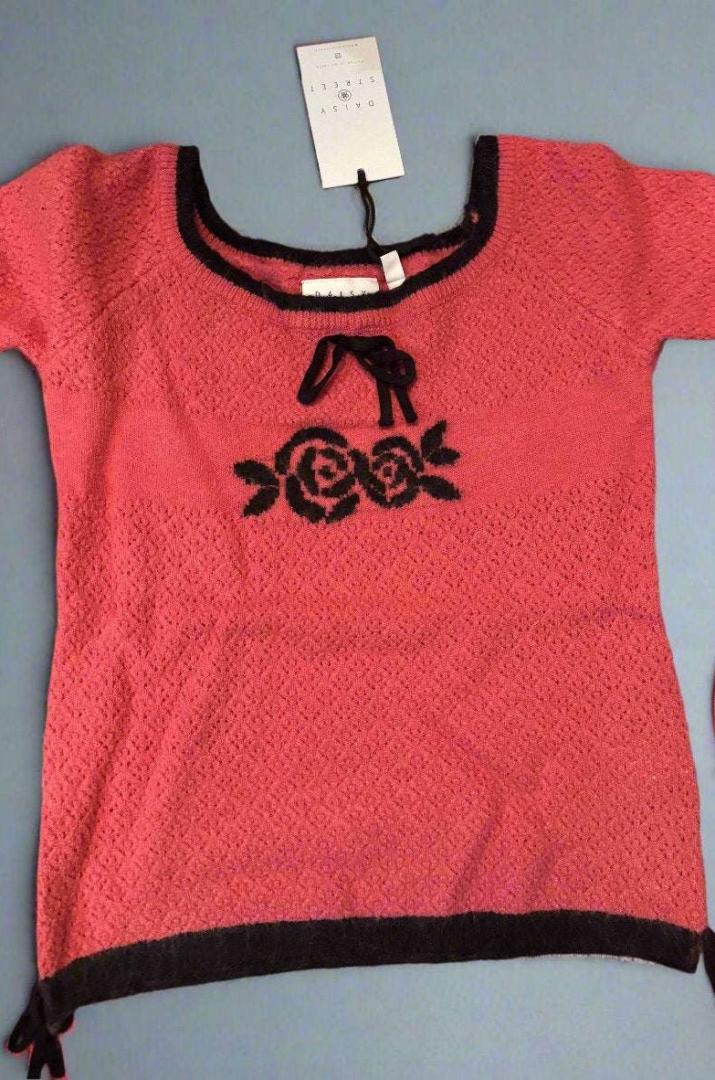 Daisy Street Off The Shoulder Pointelle Knit Top T-Shirts by Daisy Street as seen on celebrities