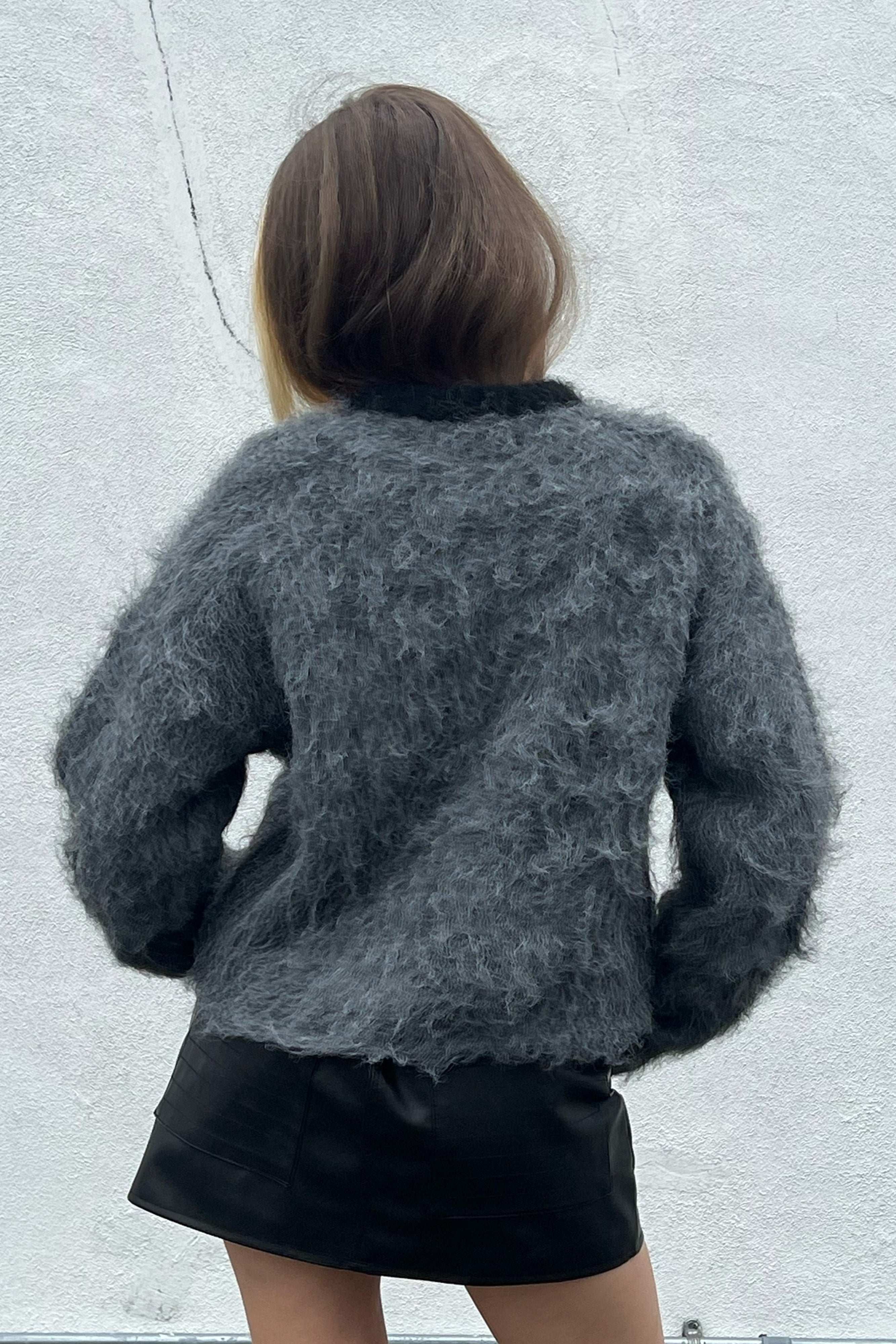 The Ragged Priest Idol Graphic Knit Jumper Sweater by The Ragged Priest as seen on celebrities