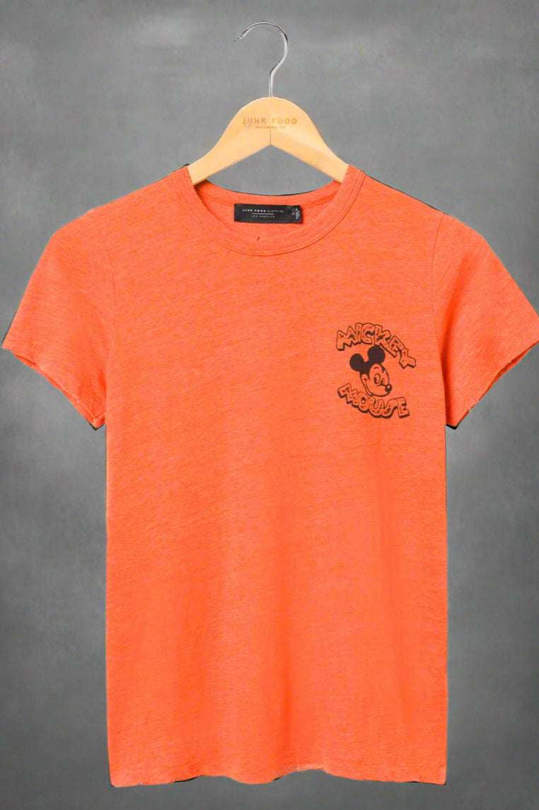 Junk Food Disney Mickey & Minnie Hot Rod Original Tee T-Shirt by Junk Food as seen on celebrities
