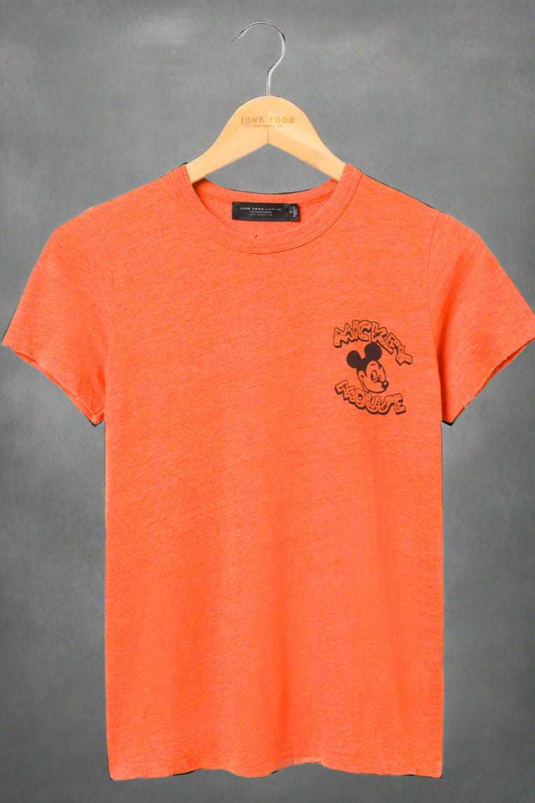 Junk Food Disney Mickey & Minnie Hot Rod Original Tee T-Shirt by Junk Food as seen on celebrities