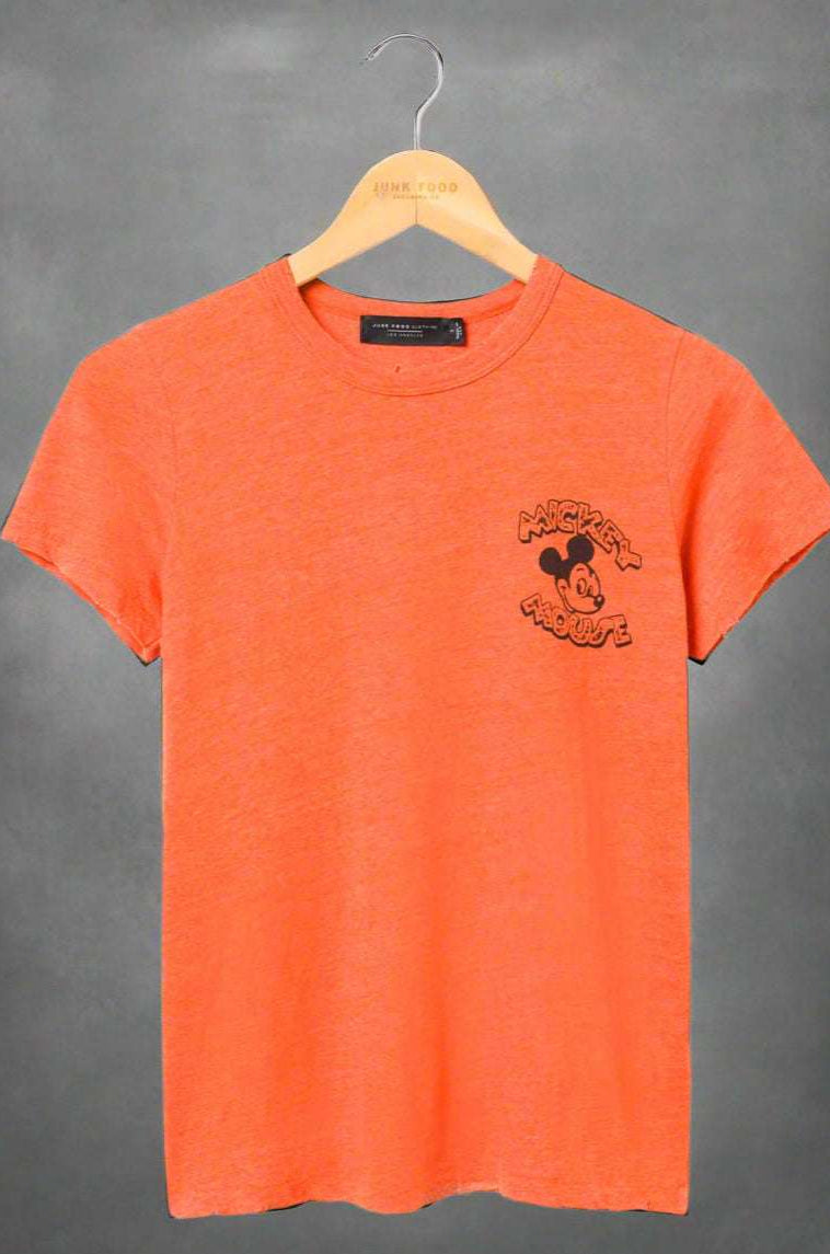 Junk Food Disney Mickey & Minnie Hot Rod Original Tee T-Shirt by Junk Food as seen on celebrities