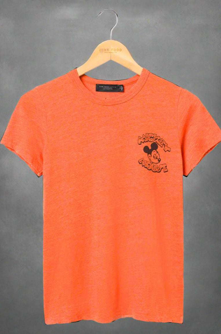 Junk Food Disney Mickey & Minnie Hot Rod Original Tee T-Shirt by Junk Food as seen on celebrities