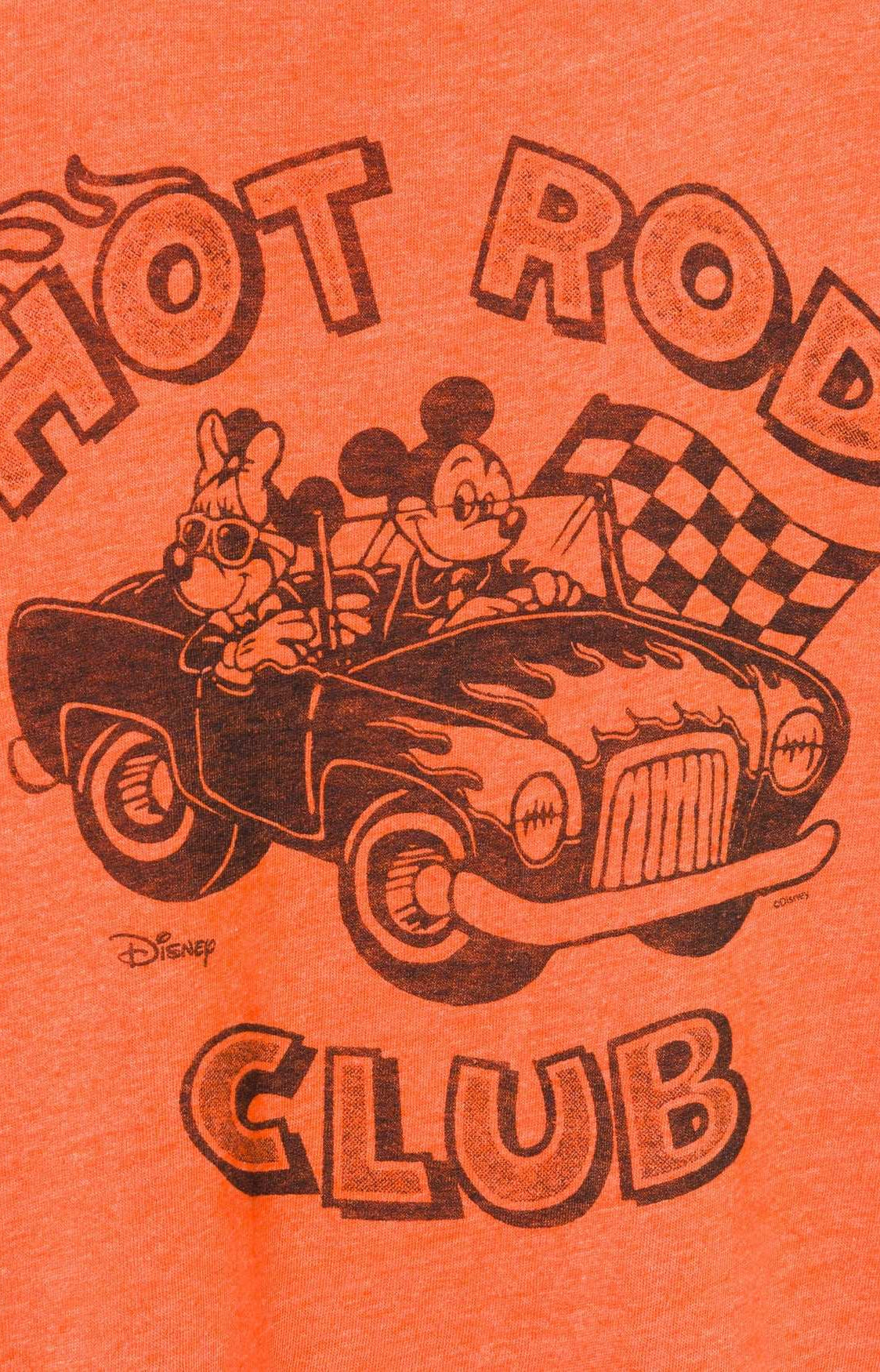 Junk Food Disney Mickey & Minnie Hot Rod Original Tee T-Shirt by Junk Food as seen on celebrities