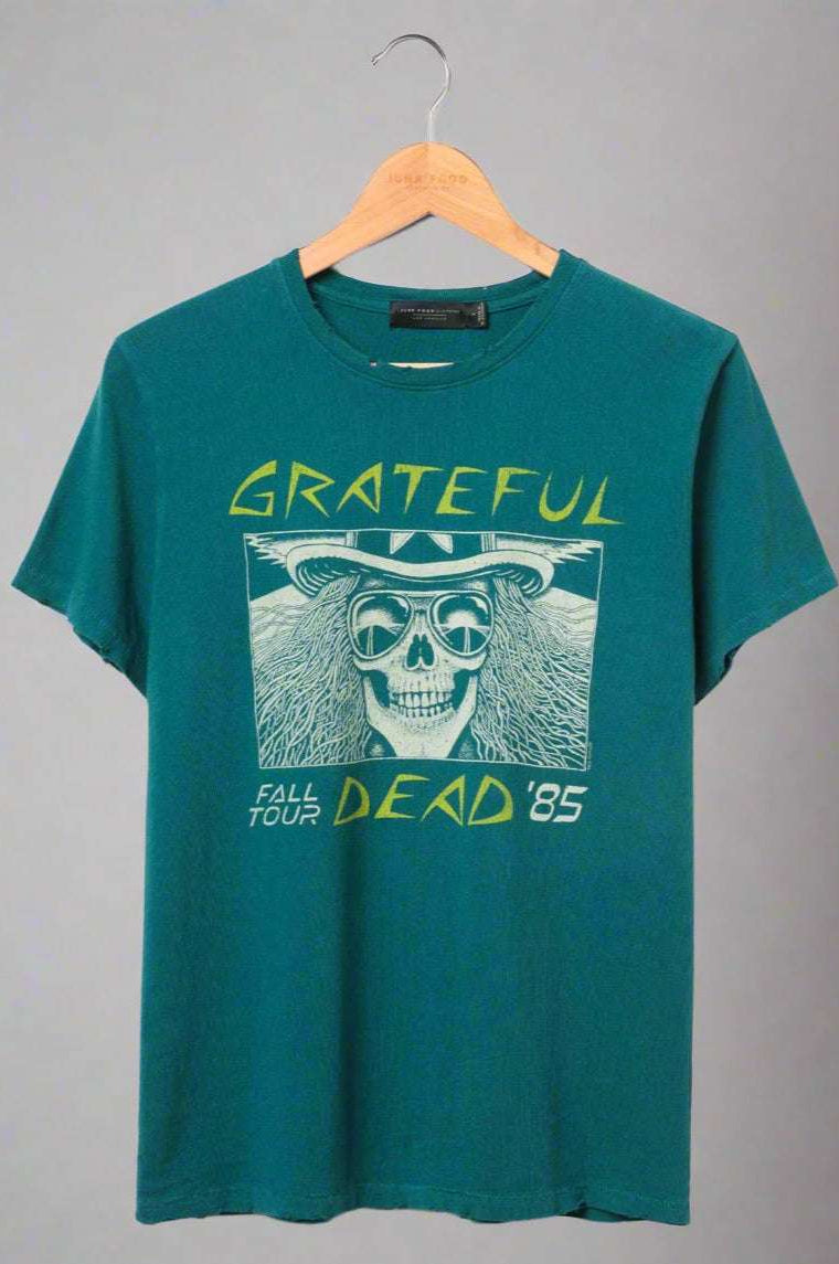 Junk Food Grateful Dead Oakland 1985 Tee T-Shirt by Junk Food as seen on celebrities